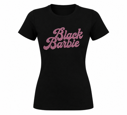 Black Barbie Full length Tee