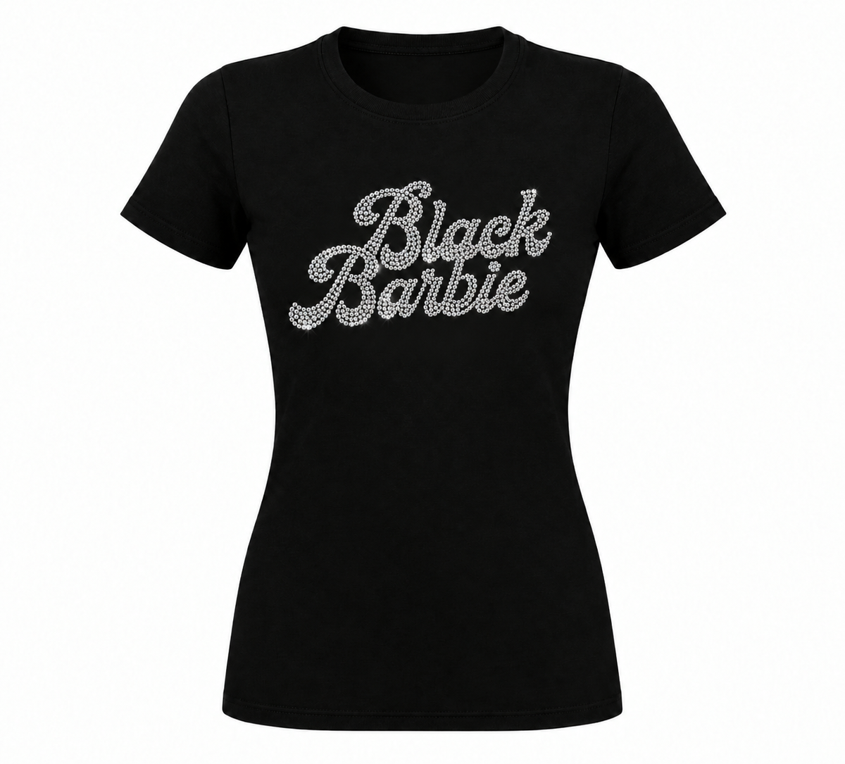 Black Barbie Full length Tee